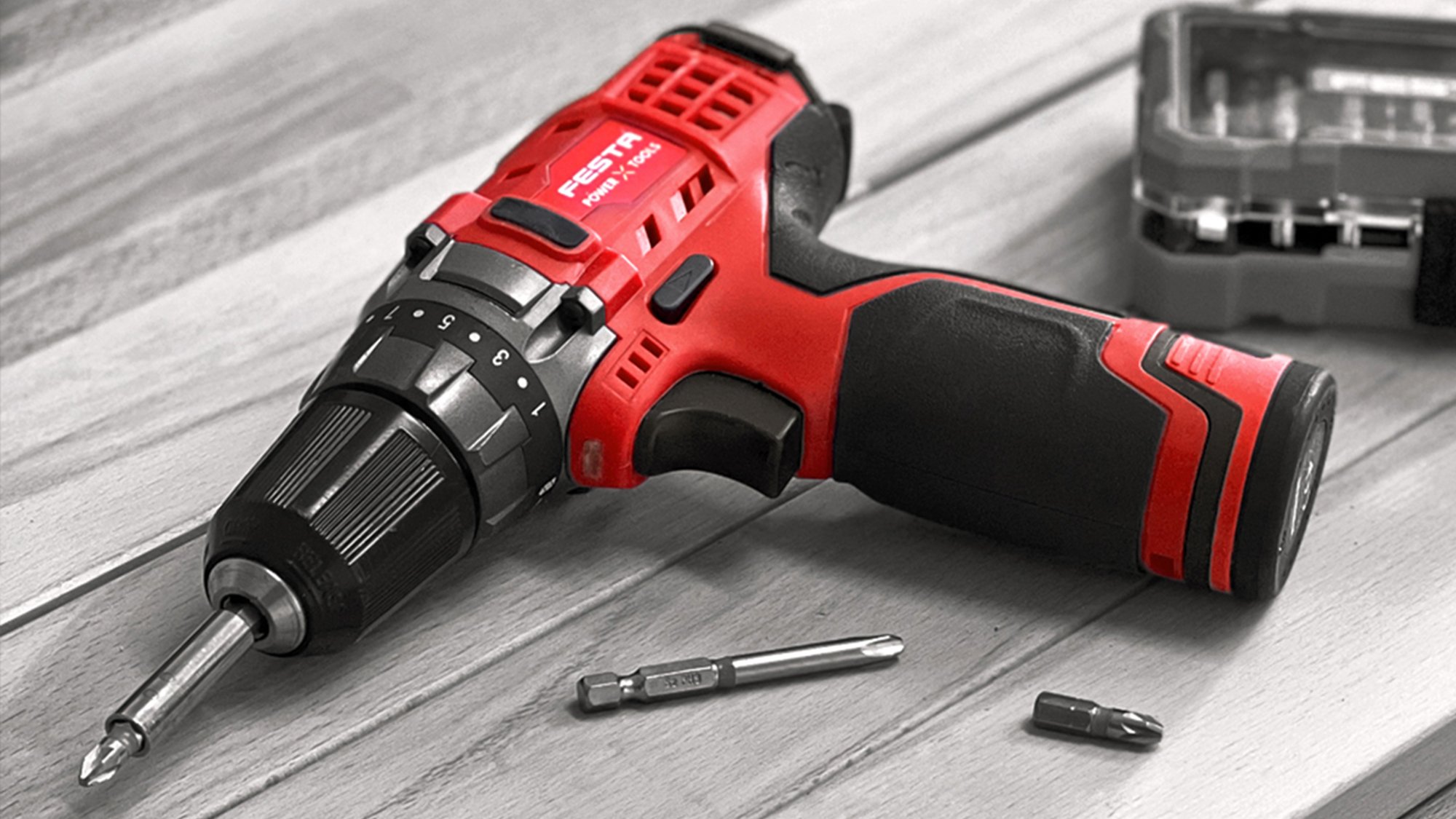 Dril Cordless Screwdriver FESTA Power x tools 12V	