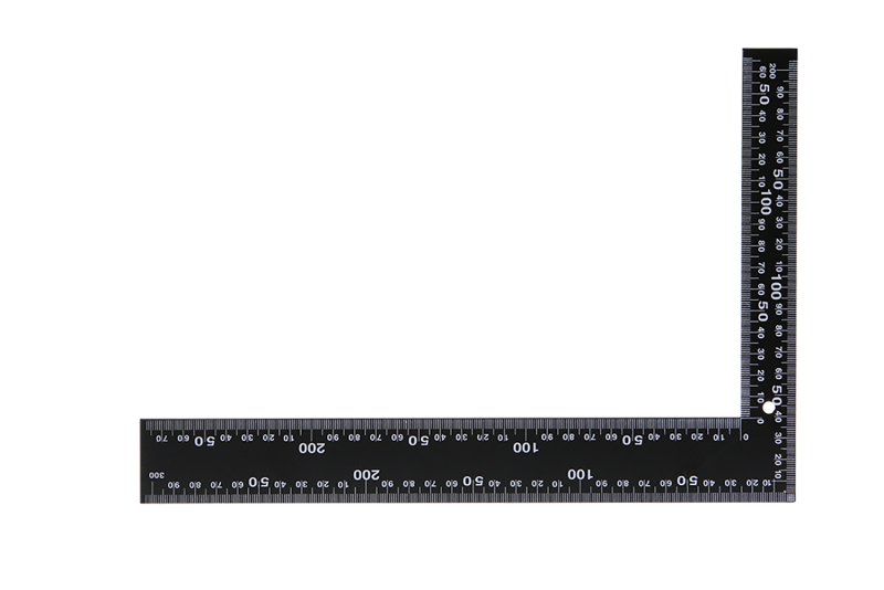 Úhelník černý 300x200mm 0.226 Kg  DÍLNA Sklad16 14410 100