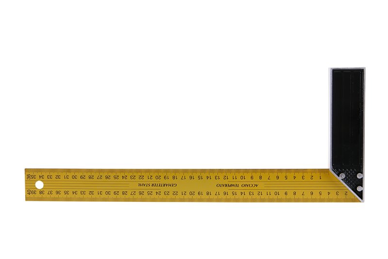 Úhelník 400mm žlutý