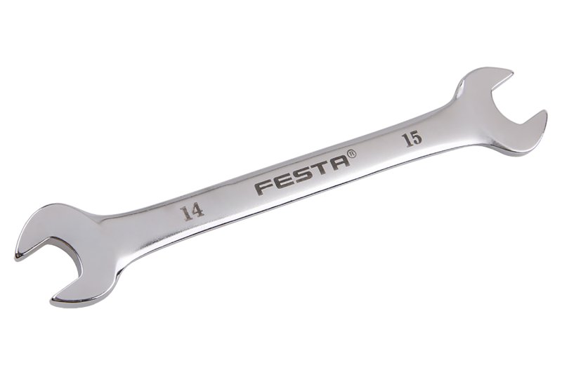 Klíč otevřený FESTA elipsa 14x15mm