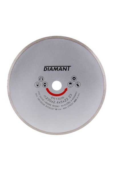 Kotouč diamantový DIAMANT 230x2. 4x22. 2mm plný