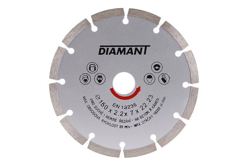 Kotouč diamantový DIAMANT 150x2. 2x22. 2mm segment