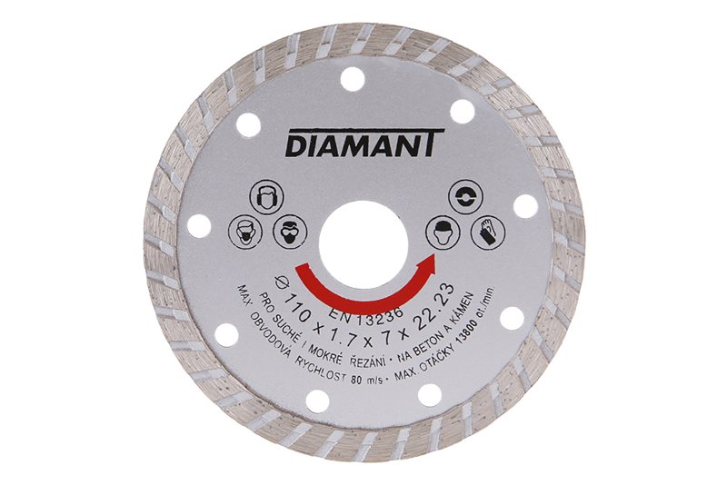 Kotou diamantov DIAMANT 110x1.7x22.2mm TURBO