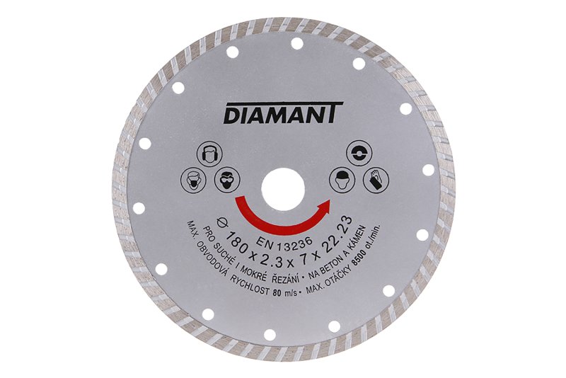 Kotou diamantov DIAMANT 180x2.3x22.2mm TURBO