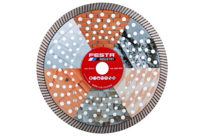 Kotouč diamantový FESTA INDUSTRY Turbo Extreme 230x2.6x22.2mm