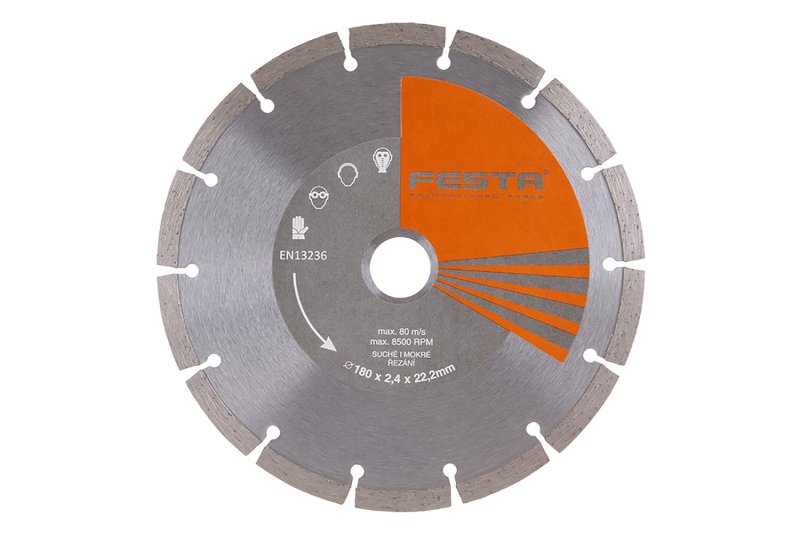 Kotouč diamantový FESTA segment 180x2.4x22.2mm