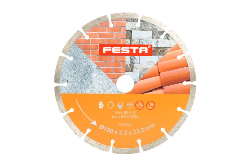 Kotouč diamantový FESTA segment 180x2.4x22.2mm