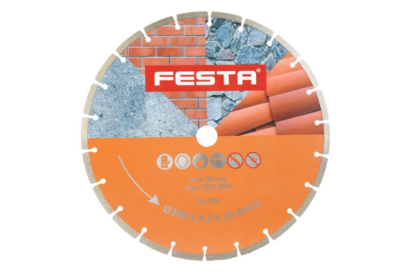 Kotouč diamantový FESTA segment 300x3. 5x25. 4mm