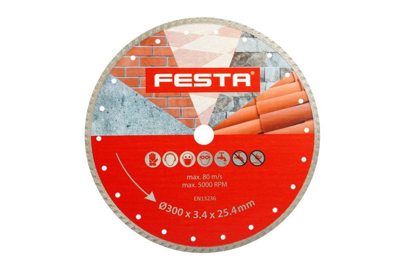 Kotouč diamantový FESTA TURBO 300x3.3x25.4mm