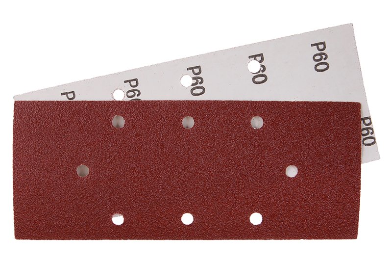 Papír brusný 93x230mm P60 8otvorů 5ks 0.072 Kg  DÍLNA Sklad16 21741 100