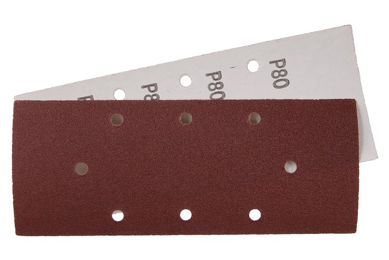 Papír brusný 93x230mm P80 8otvorů 5ks 0.066 Kg  DÍLNA Sklad16 21742 100