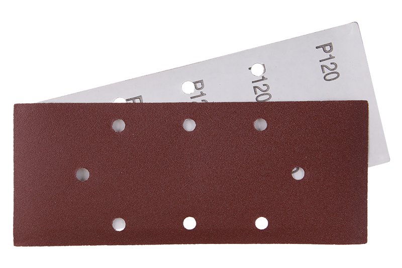 Papír brusný 93x230mm P120 8otvorů 5ks 0.054 Kg  DÍLNA Sklad16 21744 100