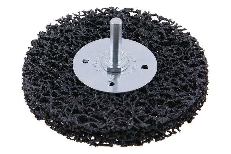 Kartáč rotační radiální nylon 100mm stopka 0.112 Kg  DÍLNA Sklad16 22090 100