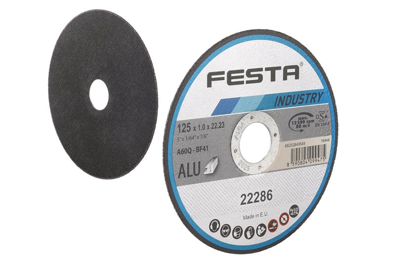 Kotouč řezný FESTA INDUSTRY na hliník 125x1x22.2mm 0.0325 Kg  DÍLNA Sklad16 22286 100