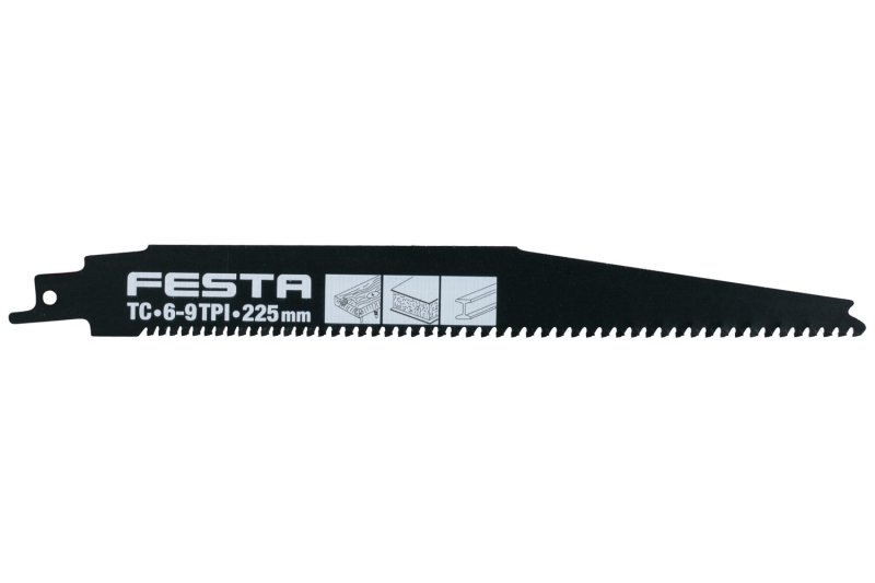 Plátek pilový FESTA do ocasky 225x19x1.3mm SK 3ks 0.1 Kg  DÍLNA Sklad16 24312 100