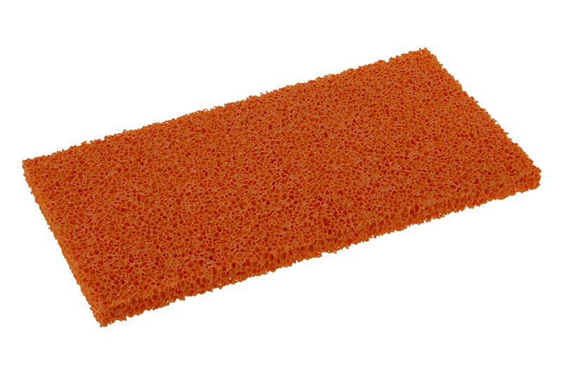 Houba hrubá oranžová náhradní 250x130x18mm 0.074 Kg  DÍLNA Sklad16 34489 100