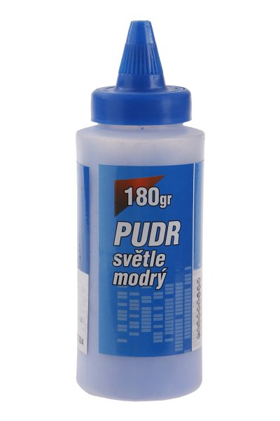 Pudr 180g světle modrý 0.193 Kg  DÍLNA Sklad16 37094 100