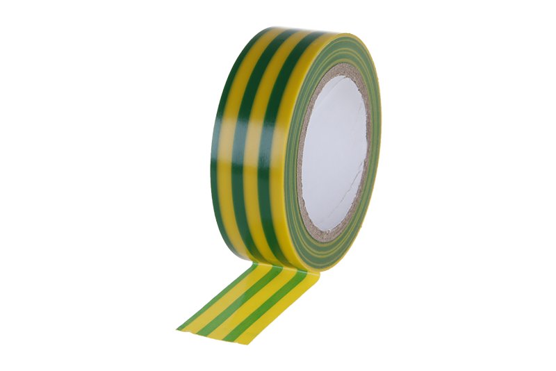 Páska izolační PVC 19x0.13mmx10m žlutozelená
